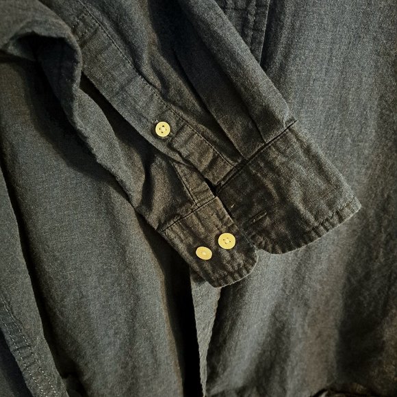 U.S. Polo Assn. Men's Blue Button Down Shirt - Picture 3 of 5